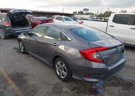 2017 Honda Civic Lx из США, поврежденный, VIN 19XFC2F56HE023625